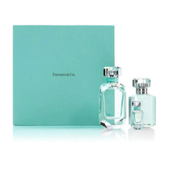【包邮套装】Tiffany & Co.蒂芙尼 经典钻石瓶女士香水礼盒