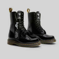 DR. MARTENS X MARC JACOBS 联名 LEATHER BOOT 10孔马丁靴