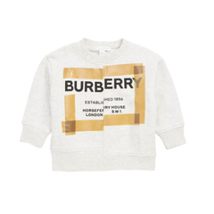 BURBERRY Patch Logo Sweatshirt 童款卫衣