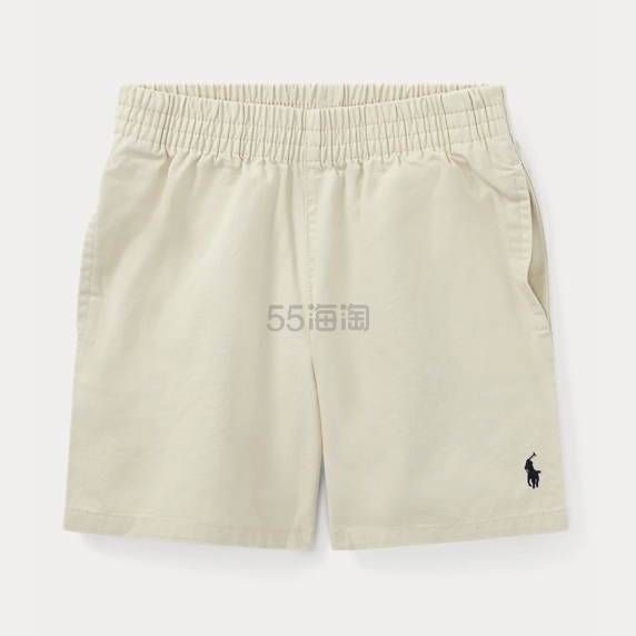 ralph lauren cotton chino pull on short