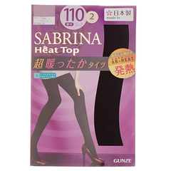 【日亚自营】GUNZE 郡是 Sabrina 11D 热感保暖裤袜 2双装