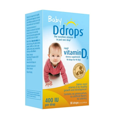 Ddrops 婴幼儿维生素D3滴剂 400IU