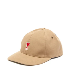AMI Logo 贴花棕色棒球帽