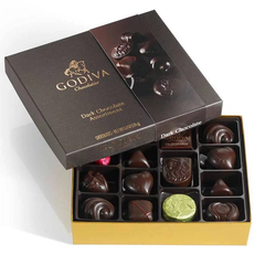 Godiva 歌帝梵 黑巧克力礼盒 16颗