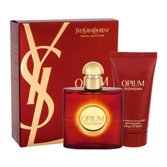 【包邮】YSL 圣罗兰 Opium 红*淡香水EDT 50ml+身体润肤霜 50ml