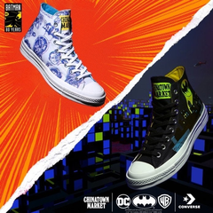 Converse x Batman x Chinatown Market 联名款 高帮帆布鞋