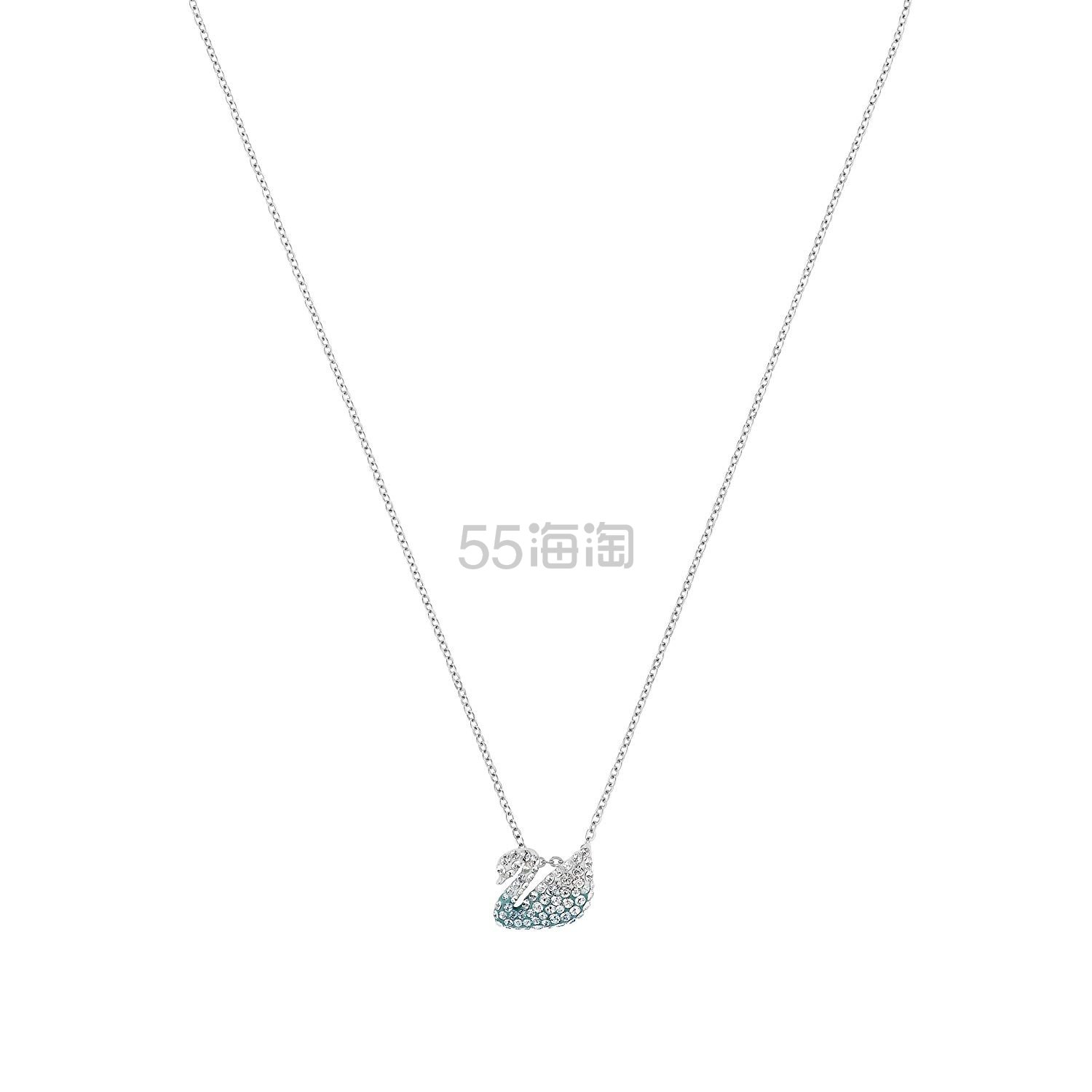 降价!【亚马逊海外购】Swarovski 施华洛世奇 5512094 蓝色渐变天鹅项链