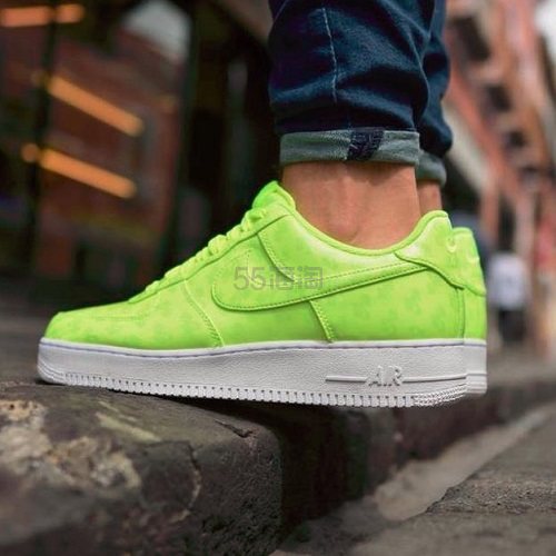【断码福利】Nike 耐克 Air Force 1 LV8 男子板鞋 荧光绿