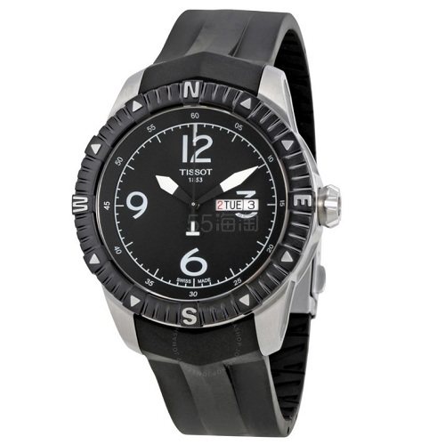 额外立减80tissot天梭tnavigator系列黑色圆盘男士运动腕表t