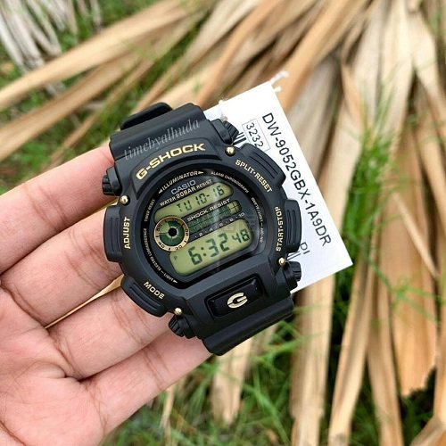 【55专享】casio 卡西欧 g-shock 系列 黑金男士运动腕表 dw-9052gbx