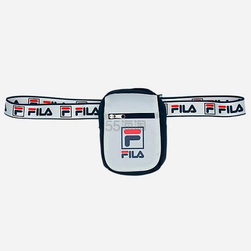 【额外6折】Fila 斐乐 Logo肩带斜挎包