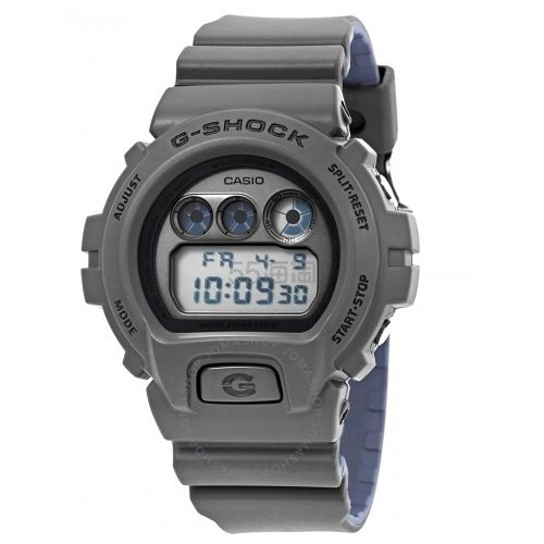 55专享好价casio卡西欧gshock系列灰蓝色运动腕表dw6900lu8cr