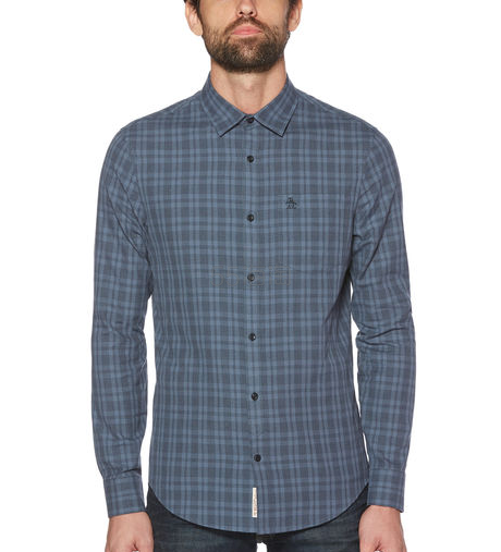 Original Penguin Jaspe 格纹男士衬衫