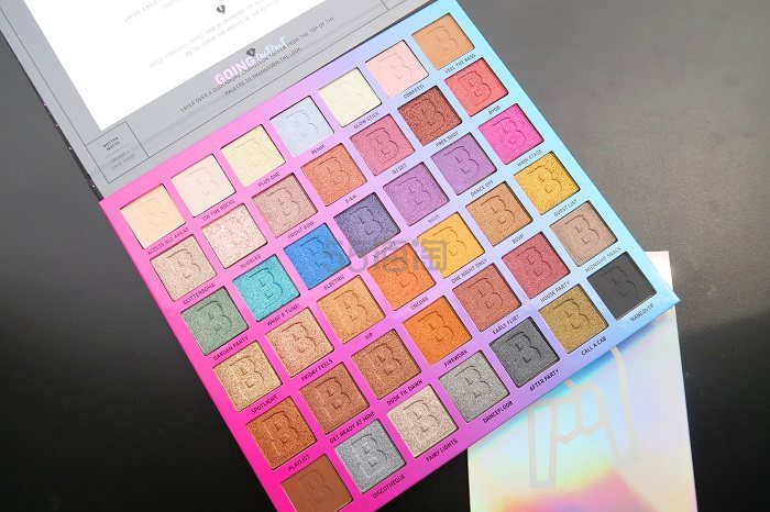 【5姐晒单】Beauty Bay 限量彩色眼影盘，四色高光盘，高光膏