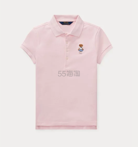 Ralph Lauren 拉夫劳伦 Cricket Bear Mesh 大童POLO衫