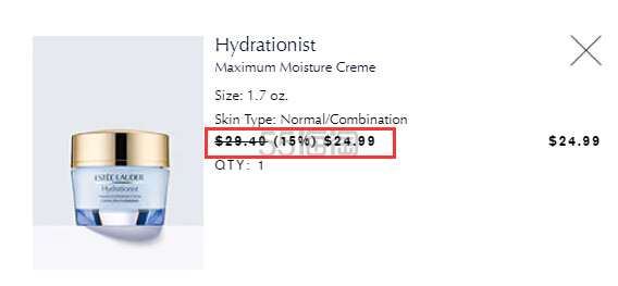 5.1折！Estee Lauder 雅诗兰黛 水奇迹盈润保湿面霜 50ml