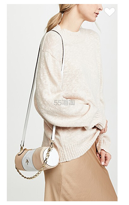 MANU Atelier Mini Cylinder Bag 拼色圆筒包