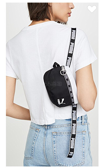 PUMA Pumagram 黑白小包包