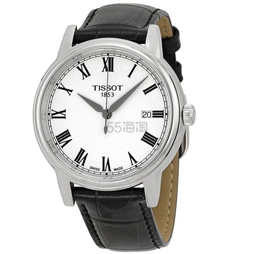 【55专享】Tissot 天梭 Carson 系列 银黑色男士气质腕表 T085.410.16.013.00