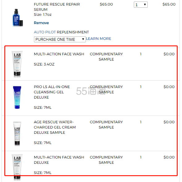 Lab Series 朗仕美国官网：多功能洁面乳，蓝宝瓶爽肤水等男士专业护肤