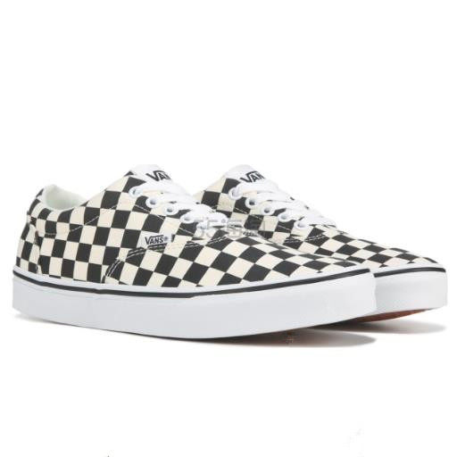 【补码！第二件半价】Vans 万斯 Doheny 棋盘格板鞋 大童款