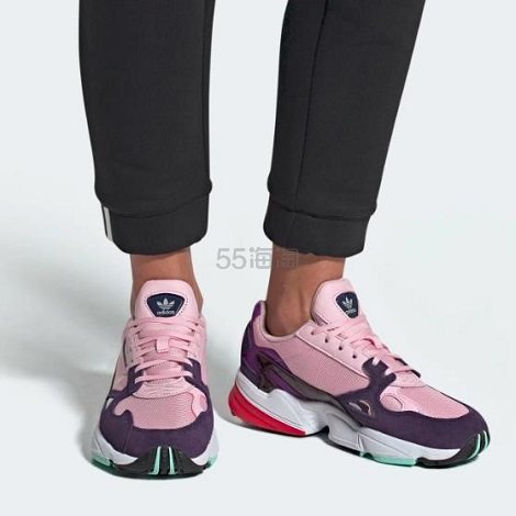 adidas Originals 三叶草 Falcon 女子老爹鞋