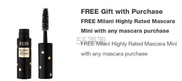 送 Milani 睫毛膏~ 【买3付2】L