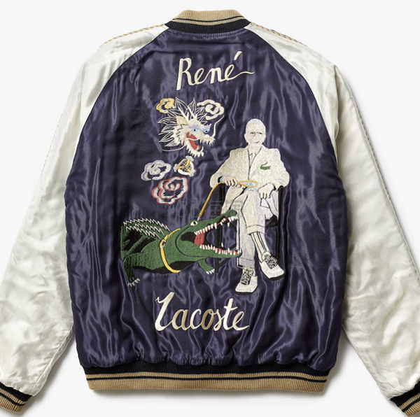 Unisex Lacoste x Tailor Toyo 联名 Reversible Bomber 双面横须贺夹克