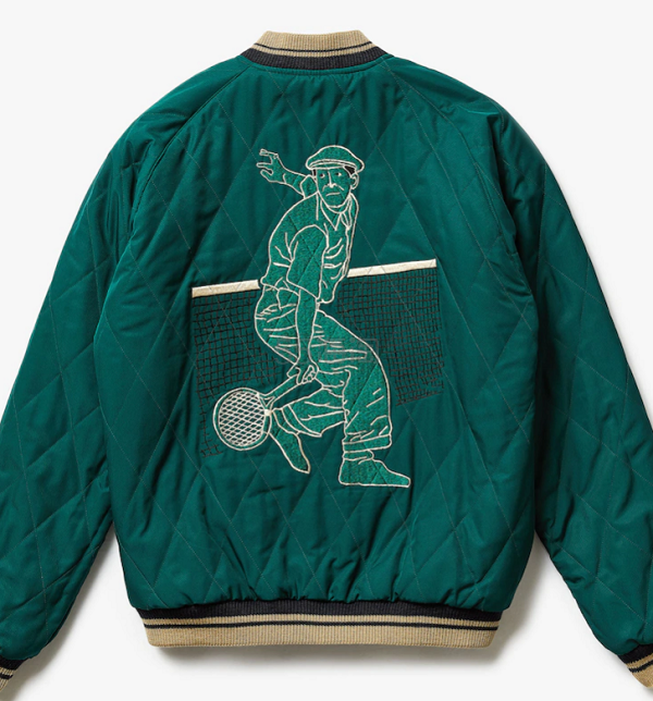 Unisex Lacoste x Tailor Toyo 联名 Reversible Bomber 双面横须贺夹克