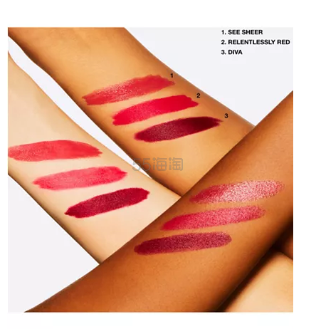 MAC 梅西限定*头3支套组 价值.5
