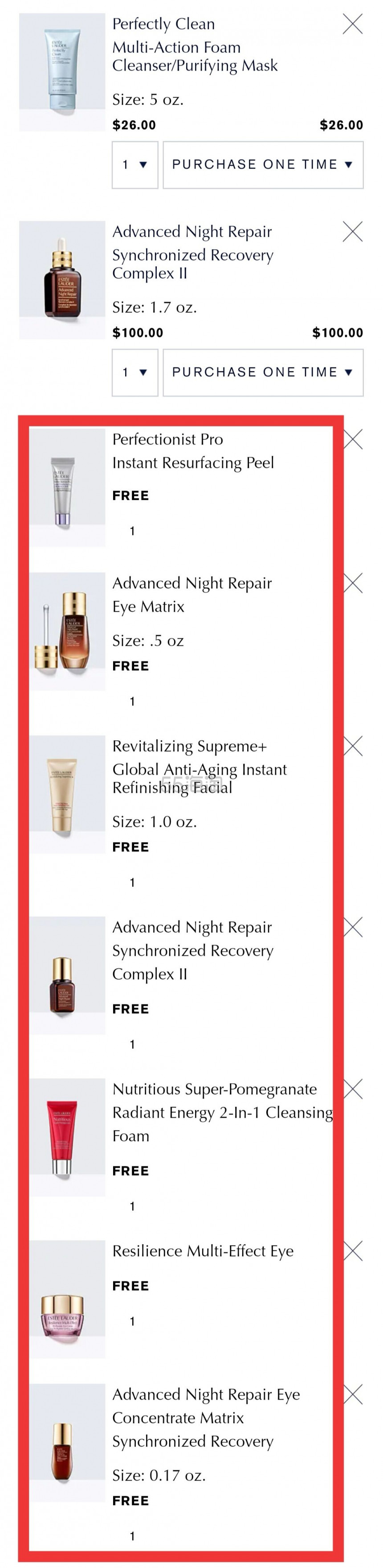 【55专享|已*】随时失效！Estee Lauder 雅诗兰黛美国官网：买小棕瓶精华50ml