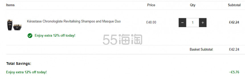 【*后囤货机会】即将禁运！Lookfantastic：Kerastase 卡诗