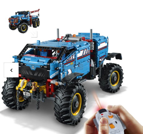 【雙11 一件免郵】lego 樂高 6x6遙控拖車卡車套裝