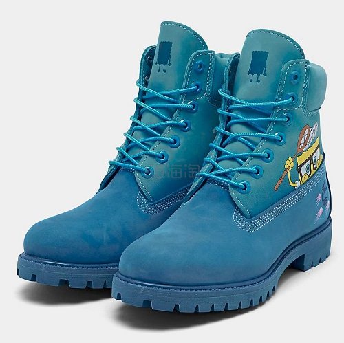 【额外7.5折】添柏岚 Timberland x 海绵宝宝 男子户外靴