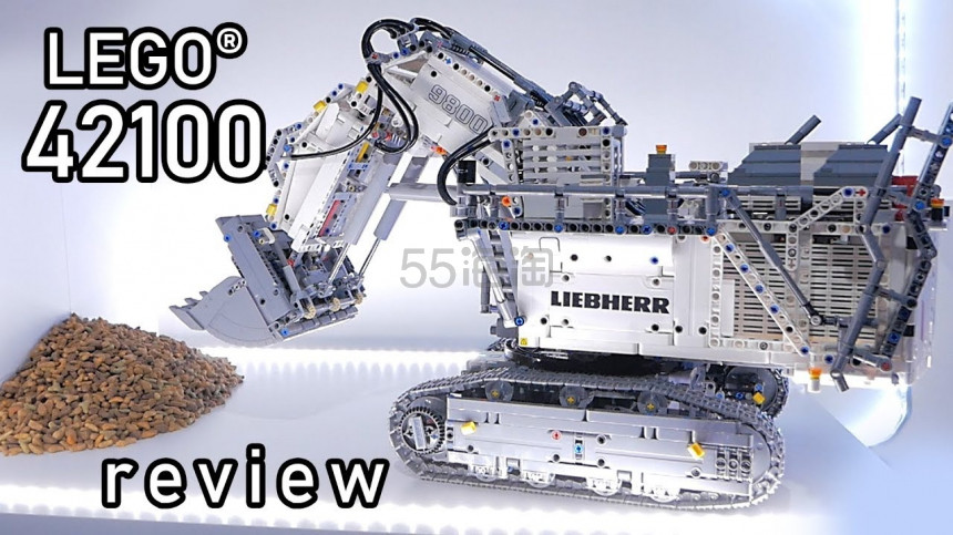 LEGO 乐高 科技系列 利勃海尔R9800遥控挖掘机 (42100)
