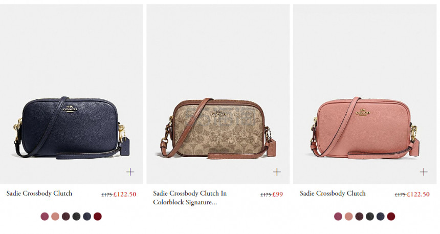 Coach 英国官网精选男、女款包包、服饰等
