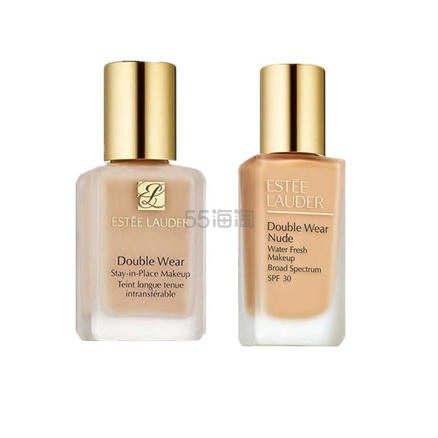 【包邮】Estee Lauder 雅诗兰黛 DW 持久粉底液 #1C1 30ml+DW nude 水润粉底液 #1W2 30ml