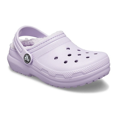 Crocs 卡骆驰 Kids Classic Lined Clog 加绒洞洞鞋