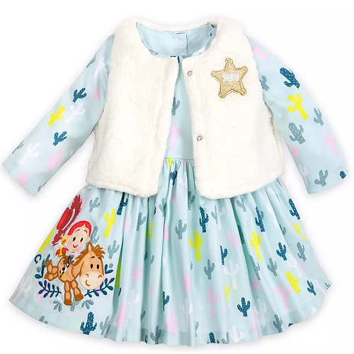 Disney 迪士尼玩具总动员宝宝连衣裙背心套装 13 58 约94元