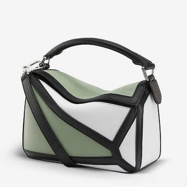 【限时*】Loewe Puzzle Grid 小号拼色 Puzzle 包