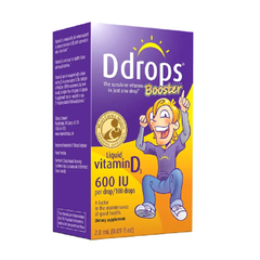 【第2件半价+额外8.5折】Ddrops 液体维生素D3滴剂 600IU