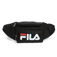 Fila Logo 黑色logo图案腰包