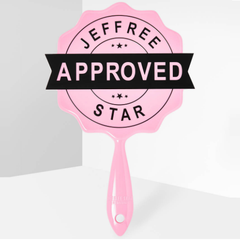 JEFFREE STAR 新款J姐认证手持化妆镜 BABY PINK