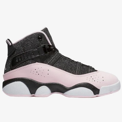 【额外7.5折】乔丹 Air Jordan 6 Rings 中童款篮球鞋 樱花粉