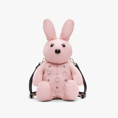 MCM Zoo Rabbit Backpack 粉色小兔双肩包