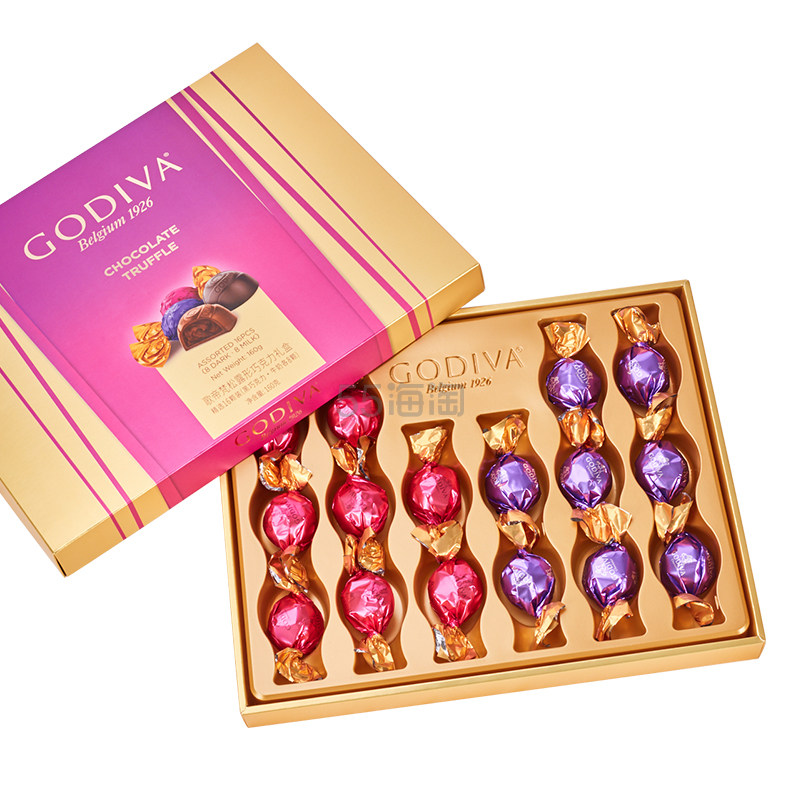 GODIVA 歌帝梵 松露巧克力礼盒 16颗*2件