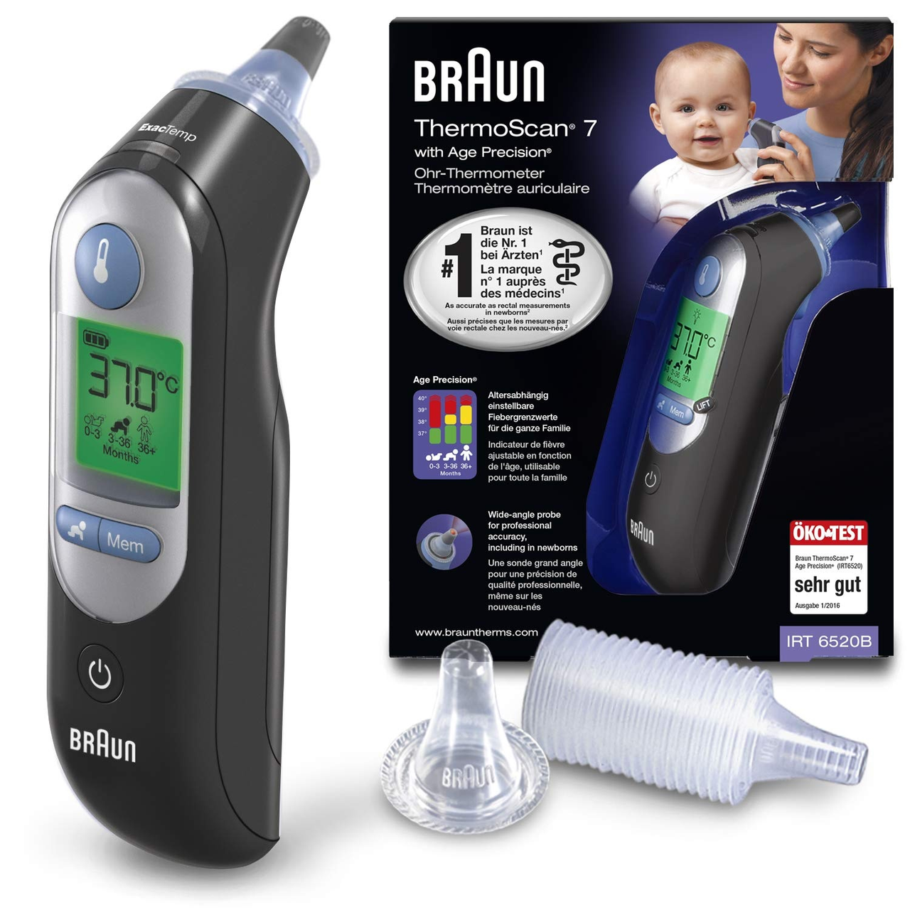 【亚马逊海外购】Braun 博朗 IRT6520 婴幼儿耳温*