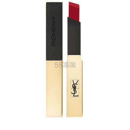 YSL 圣罗兰 小金条雾面哑光口红 #20-carmine catch 草莓水红