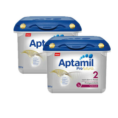 【限量补货】Aptamil Profutura 爱他美 白金版婴儿配方奶粉 2段 6月+ 800gx2 2盒装