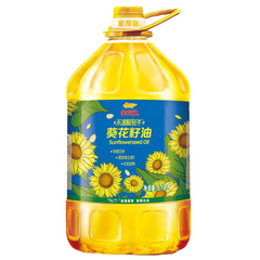 金龙* 食用油 物理压榨葵花籽油 6.18L*2件